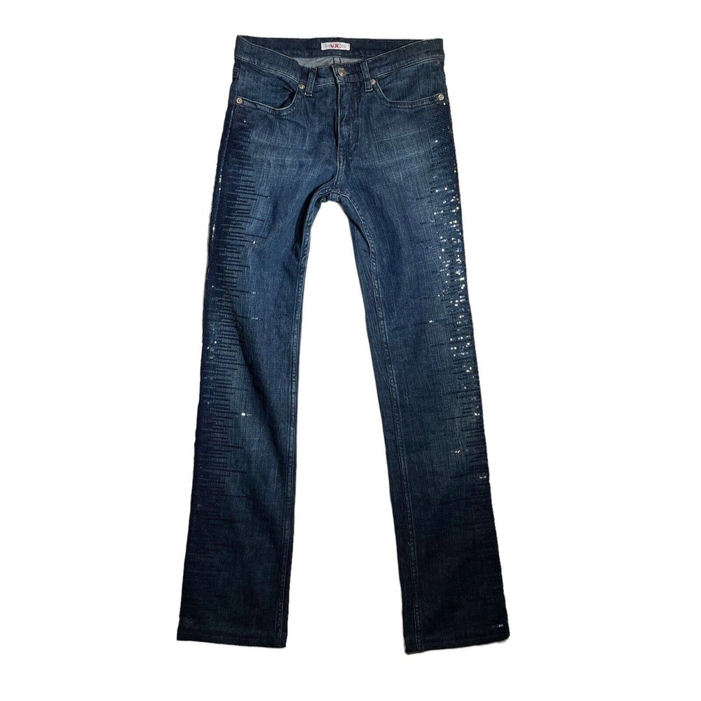 Versace Jeans Couture Y2K Sequin Accent‎ Size 26 • 40